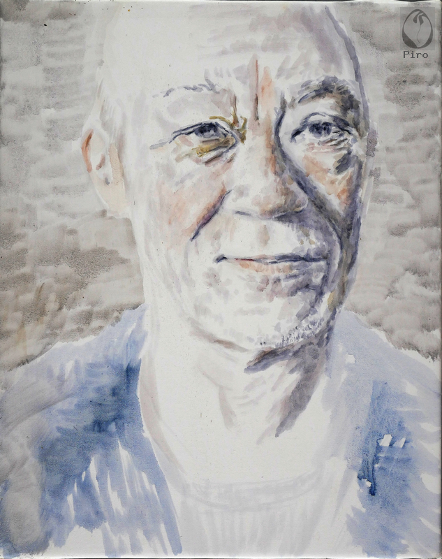 oil on canvas - olio su tela di Piro